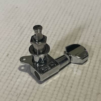 2000's Jackson RR3 Dinky Guitar Chrome Jin Ho Korea Tuners Tuning Pegs 6 In Line image 6