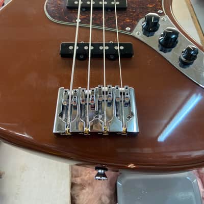 J.M. Stewart Guitars Jazz bass 2023 - Brown sugar image 3