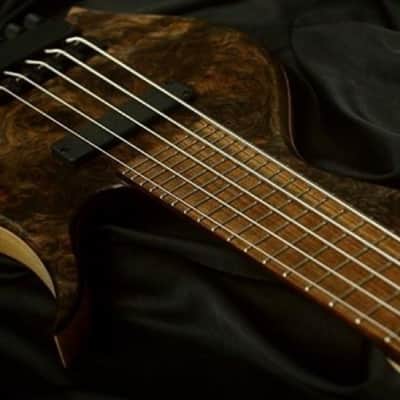 Maurizio Uber MUB Miezo 5 String Custom Travel Size Bass image 2