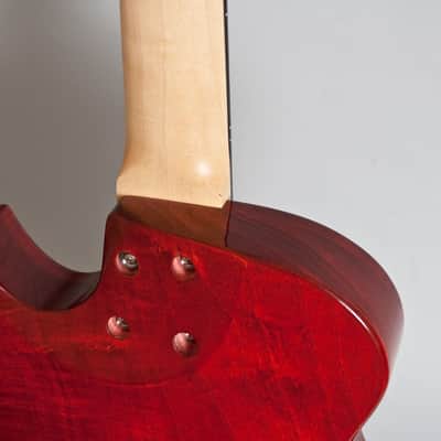 Wes Lambe 8GT 2013 - Novax-style Charlie Hunter 8 String Fanned Fret Dual Output Hollow Guitar/Bass image 23