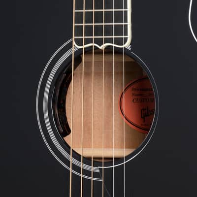Gibson Hummingbird Custom Ebony - Acoustic Guitar image 3