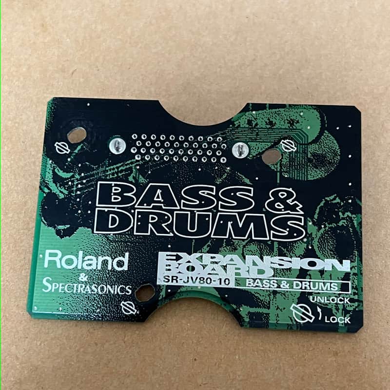 SR-JV80-10 Bass and Drums Expansion Board Bass & Drums Bild 1