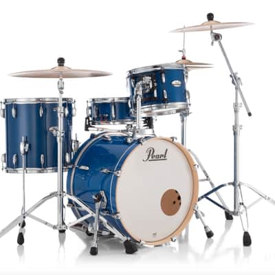 Pearl Professional Series 3 Piece Shell Pack - 20" Bass Drum SHEER BLUE image 1