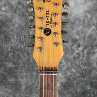 Mosrite Ventures XII 1966 Aged White (Cream) 12 String Vintage image 3