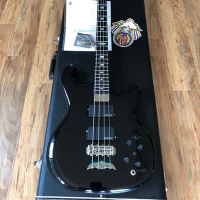 Alembic Custom Bass 4 string Bass 2019 Gloss Black Spoiler image 1