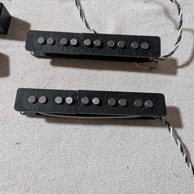 Nordstrand Audio NJ5FS-SET Split Coil Hum Canceling 5-String Jazz Bass Pickup Set 2010s - Black image 5