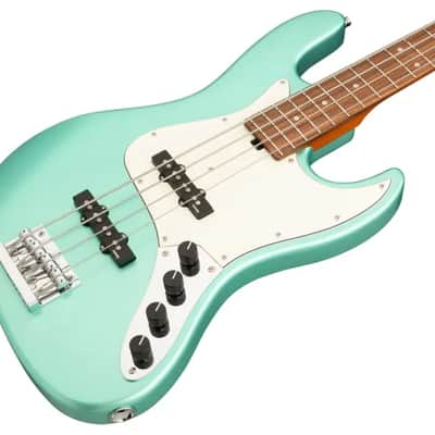 Sadowsky MetroExpress 21-Fret Vintage J/J Bass, Morado Fingerboard, 4-String - Solid Sage Green Metallic High Polish image 1