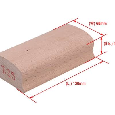 10 pc Lot - 7.25 Inch Guitar and Bass Radius Fingerboard Sanding Blocks Fret Leveller image 2