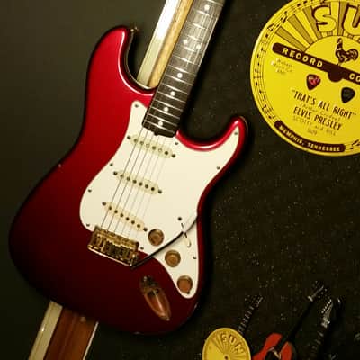 Fender THE STRAT 1980 Candy Apple Red VINTAGE GUITAR image 6