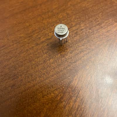 NOS Fairchild UA308HC Op-Amp TO-5 Metal Can for Rat image 1