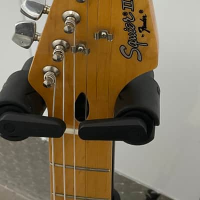 Fender Squier II Stratocaster - 1989 Silver Label - Maple Neck - Red - MIK Korea-Alnico V PUPs image 2
