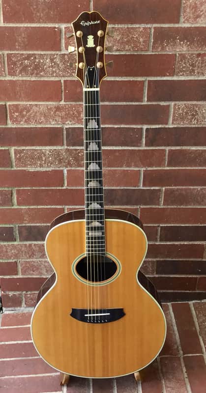 Epiphone Norlin NO-390 Acoustic Guitar with Hard Shell Case image 1