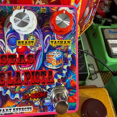 Atomic Fart Effects ARTISTAS DE LA PISTA Hand Made Left : (Based in Gold “Klon Centaur & Booster Ecoplex EP2 image 20
