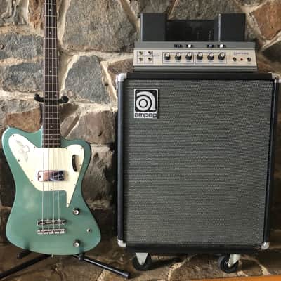 Gibson Thunderbird II 1965 - Nitro Pelham Blue (refin) image 1