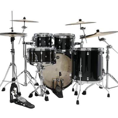 Tama Starclassic Maple 4-piece shell pack with 22" bass drum, Chrome Shell Hardware image 6