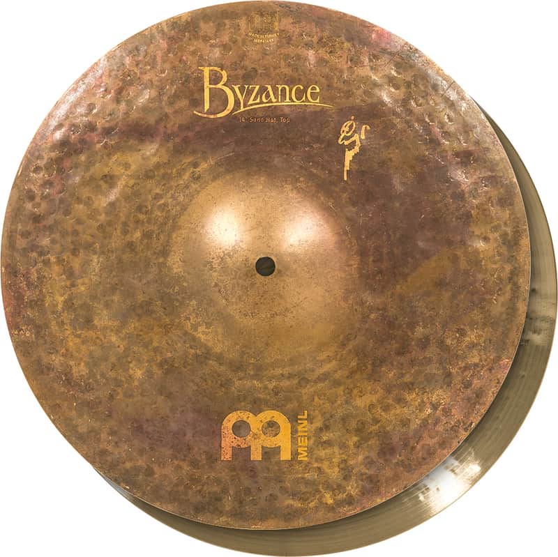 MEINL Byzance 14" Hihat B14SAH Sand Vintage image 1