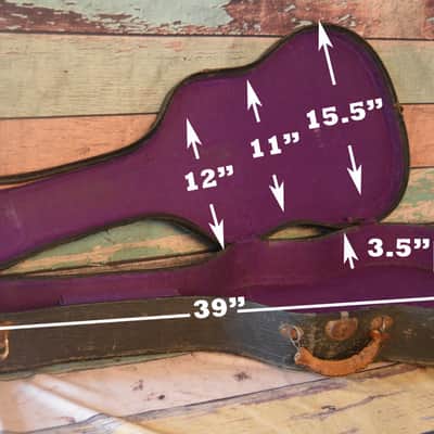 Vintage Original 20's-30's Hardshell case from Martin image 3