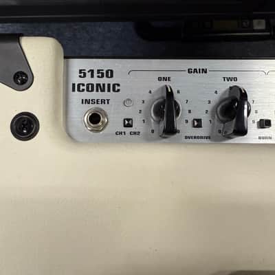 EVH 5150 Iconic Series 2-Channel 15-Watt 1x10" Guitar Combo 2023 - Present - Ivory w/ft sw + manual image 10
