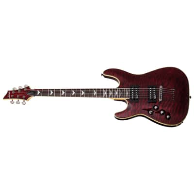 Omen Extreme-6 Black Cherry LH Schecter image 2