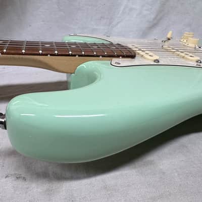 Fender USA Jeff Beck Stratocaster Guitar with Case 2015 - Surf Green / Rosewood fingerboard image 19