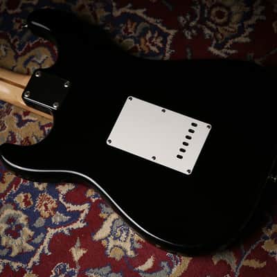 1992/93 Squier Japanese Stratocaster Black image 8