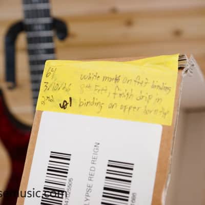 Schecter C-7 FR S Apocalypse Sustainiac - Red Reign image 15