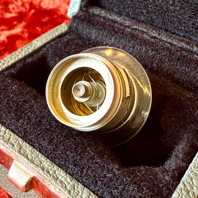 Telefunken Schoeps M934-B cardioid Omni tube microphone capsule c 1960 - Nickel original vintage Germany m222 m221b image 4