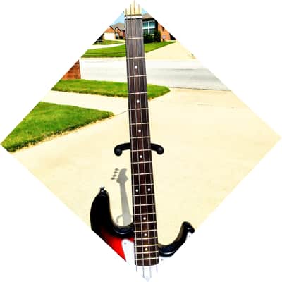 🎸+Amp! Glarry P Style Electric Bass Guitar +Rosewood Fretboard +Soft Case/Gig Bag +Strap +Cable +Pick!🎸 image 7