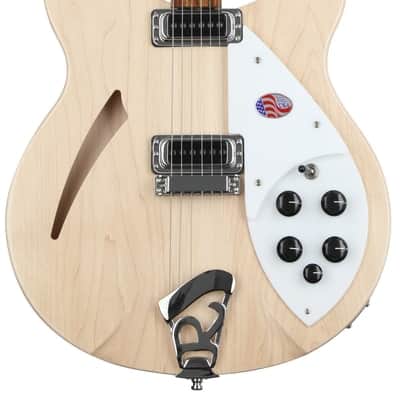 Rickenbacker 330 Thinline Semi-Hollow Electric Guitar - Mapleglo image 2