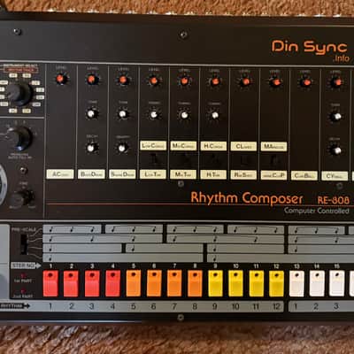 Din Sync RE-808 RE-808 - Roland TR-808 Drum Machine