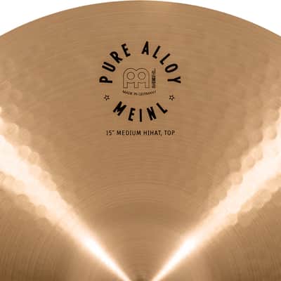 MEINL PA15MH Pure Alloy Medium HiHat 15 Zoll Becken image 7