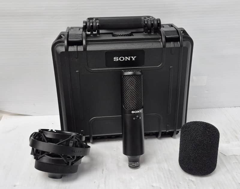 Sony C-100 Hi-Res Dual Capsule Condenser Microphone 2010s - Black image 1