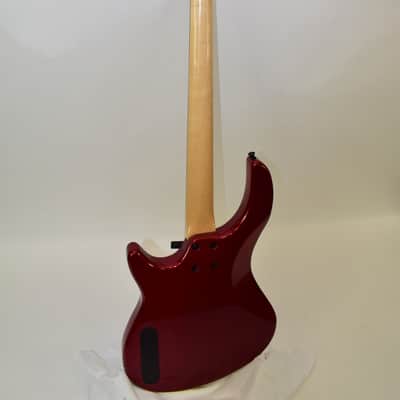 Dean Edge 09 4-String Bass Guitar Metallic Red image 10