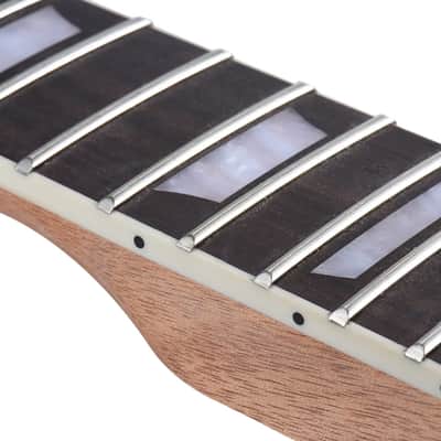 22 Frets Mahogany Neck Rosewood Fretboard Fingerboard for Gibson LP Style Electric Guitar image 3