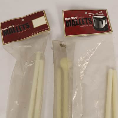 Lot of 3 Pairs of Drum Corps Mallets By Duplex image 2