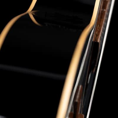 Ortega Performer Series Nylon string Guitar, thinline body - RCE138-T4BK, 52mm Nut Width w/ Gig Bag image 13