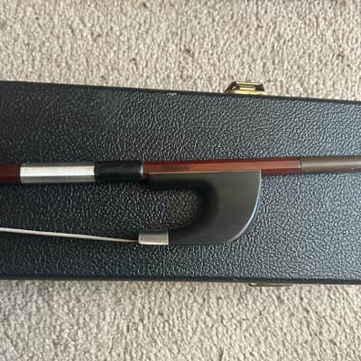 Upright Bass Bow 3/4 C.R. Chagas - Permambuco Circa 2001 image 3