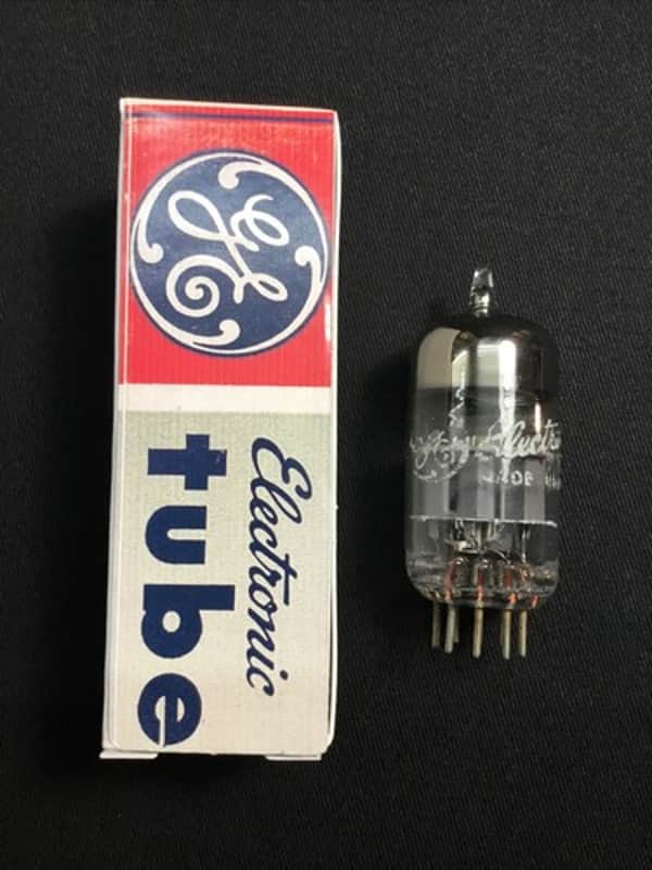 GE 6DJ8/ECC88 Disc Getter AUDIO Amplifier VACUUM TUBE USA Tested 7.7147-D image 1