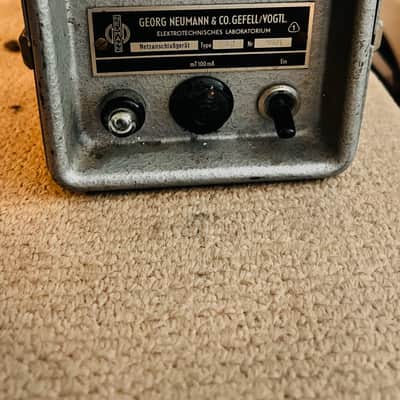 Neumann CMV 563 with M7S Capsule 1950s - Nickel image 6