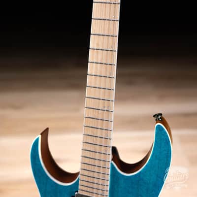 Ibanez RG5120ML Prestige HH Left-Handed Guitar w/ Case – Frozen Ocean image 4