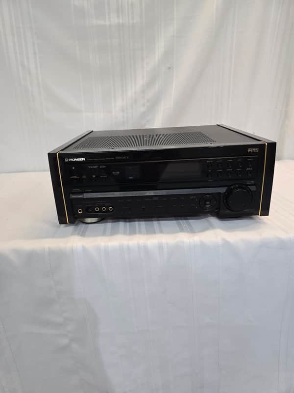 Pioneer VSX-09TX Receiver 1990's - Black & Rosewood image 1