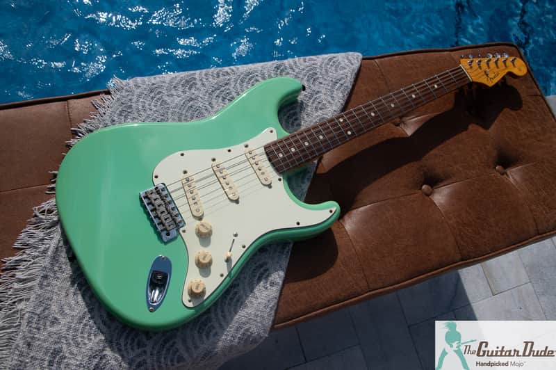 2010 Fender ST-62 '62 Stratocaster Reissue - 6.9 lbs!! - Limited Surf Green Finish - Made In Japan MIJ - Pro Set Up! w Perfect Frets/Action/Intonation - Demo Video image 1