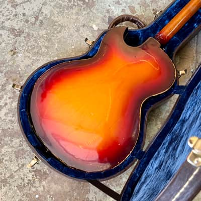Guild T-100 1966 - Sunburst original vintage USA image 13