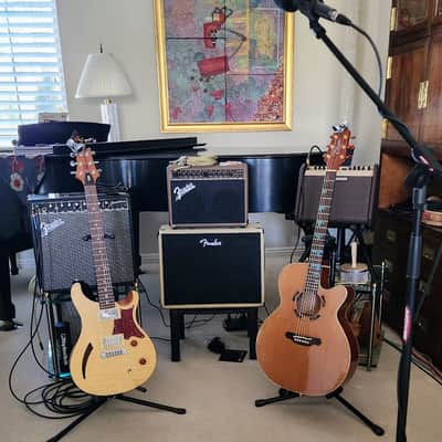 Fender Acoustasonic 40 Watt 2023 - Brown Tolex Covered image 12