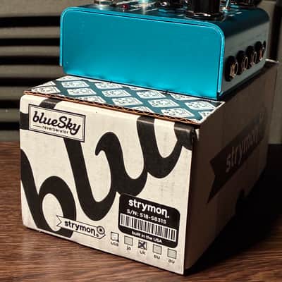 Strymon Blue Sky Reverberator V1 2010 - 2022 - Blue image 4