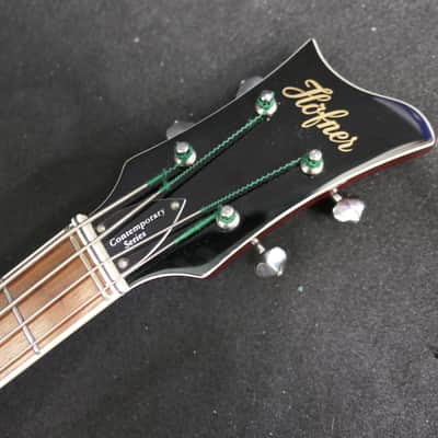 B STOCK Hofner HCT-500/1-SB Contemporary Series VIOLIN Beatle Bass Brown Sunburst Vintage Look.. image 4
