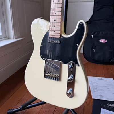 2018 G&L Fullerton Standard ASAT Classic - Vintage White image 2