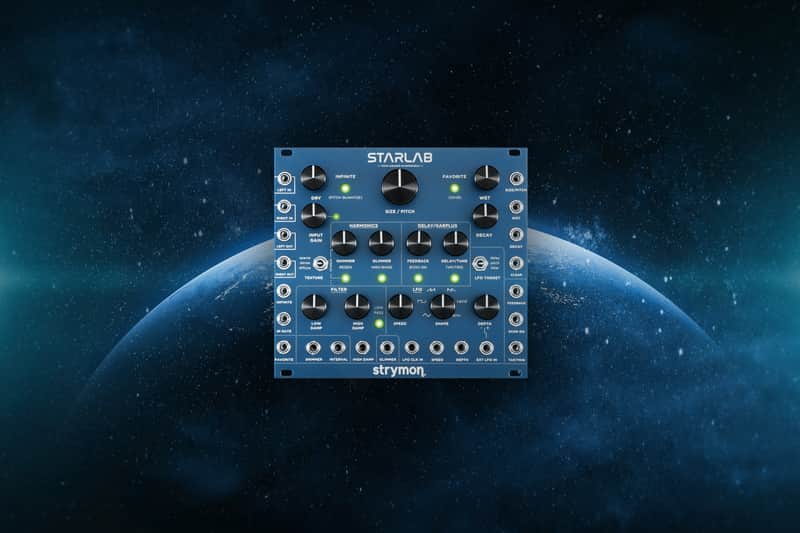 Strymon Starlab - BLUE - Time Warped Reverberator Eurorack Module 28hp *AUTHORIZED DEALER image 1