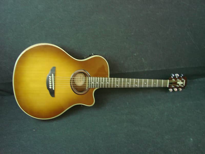 Yamaha APX-5A Acoustic/Electric Guitar W/Bag APX5A | Reverb