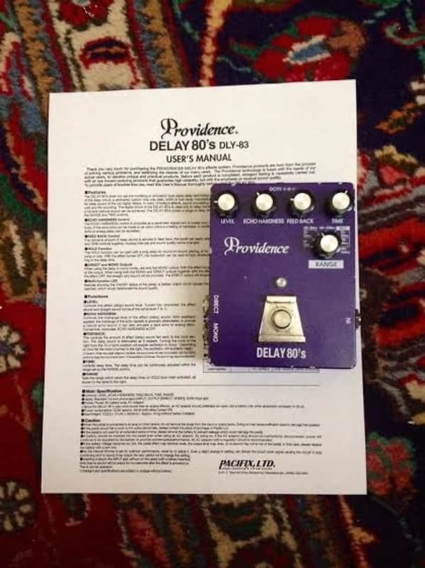 Providence Delay 80's *extremely hard to find* image 1